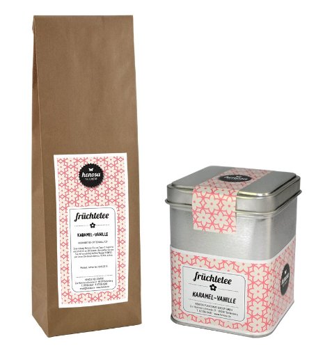 Henosa Früchtetee Karamel-Vanille, 250g von HENOSA
