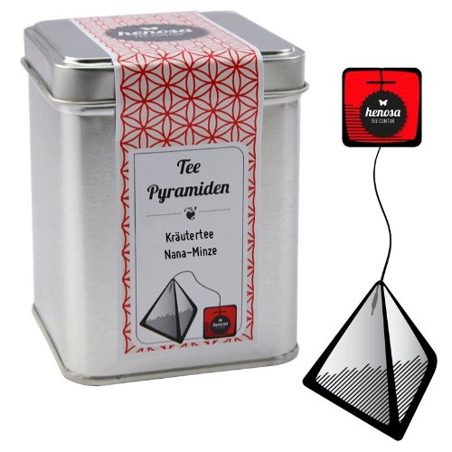 Henosa Kräutertee Nana Minze Pyramiden von HENOSA