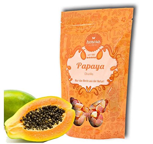 Henosa Trockenfrüchte Papaya Chunks (Thailand) von HENOSA