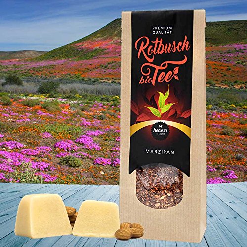 Henosa Rotbuschtee Bio Rotbusch Marzipan Tee von Henosa