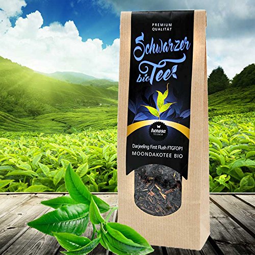 Schwarztee Darjeeling First Flush FTGFOP1 Moondakotee Bio von Henosa