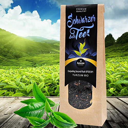 Schwarztee Darjeeling Second Flush SFTGFOP1 Turzum Bio von Henosa