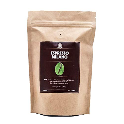 Henry´s Espresso Milano 1000g - 100% Arabica - volles Aroma - handwerklich geröstet - Kaffeebohnen von HENRY'S COFFEE WORLD Fresh Bean Roaster