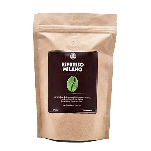 Henry´s Espresso Milano 500g - 100% Arabica - volles Aroma - handwerklich geröstet - Kaffeebohnen von Henrys
