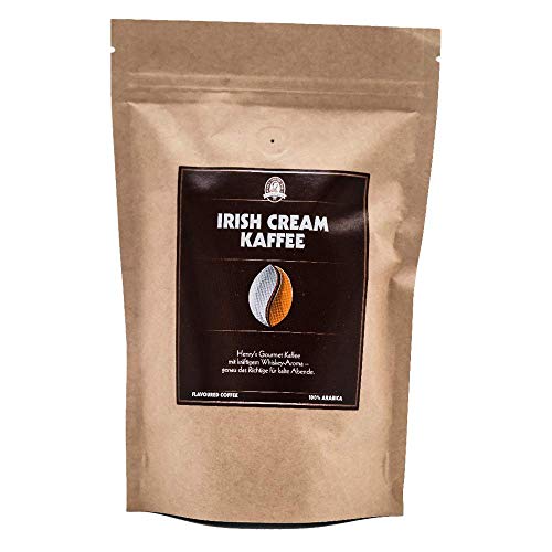 Henry´s Irish Cream Kaffee 250g - Gourmet Kaffee mit feinsten Aromen verfeinert - handwerkliche Röstung - Premium Kaffeebohnen von HENRY'S COFFEE WORLD Fresh Bean Roaster