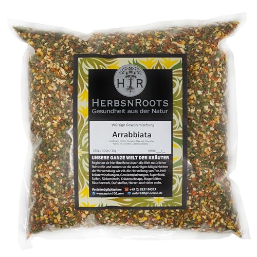 Arrabiata Gewürz • 1000g • Italienische Gewürzmischung • Mediterrane Küche • Erste Wahl • HerbsnRoots Arrabiata Gewürz • 1000g • Italienische Gewürzmischung • Mediterrane Küche • Erste Wahl • HerbsnRoots von HERBSNROOTS