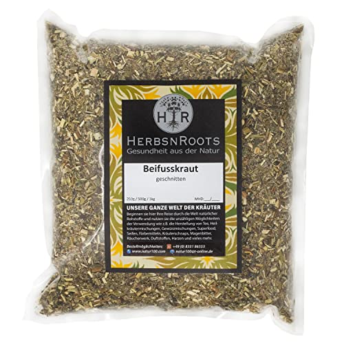 Beifuss-Kraut 1000g • "Frauenkräuter" • geprüfte Qualität • hoher Wirkstoffanteil • ähnlich Schwedenkräuter • HerbsnRoots von HERBSNROOTS