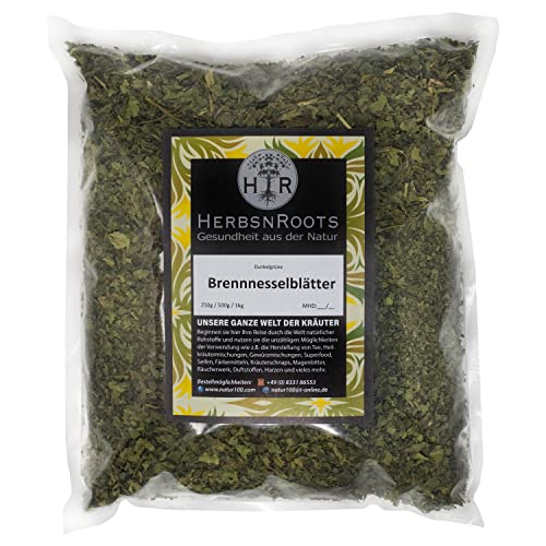 Brennnessel Blätter 1000g • "Gelenke" • geprüfte Qualität • hoher Wirkstoffanteil • ähnlich Schwedenkräuter • HerbsnRoots von HERBSNROOTS