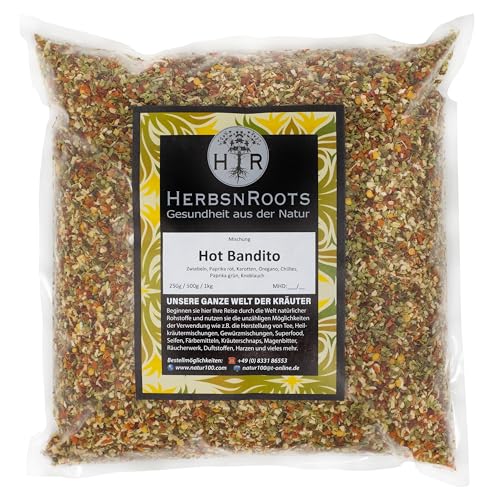 Hot-Bandito-Mix • 500g • Grillgewürz Gewürzmischung • Würzig Mediterran • Erste Wahl • HerbsnRoots Hot-Bandito-Mix • 500g • Grillgewürz Gewürzmischung • Würzig Mediterran • Erste Wahl • HerbsnRoots von HERBSNROOTS