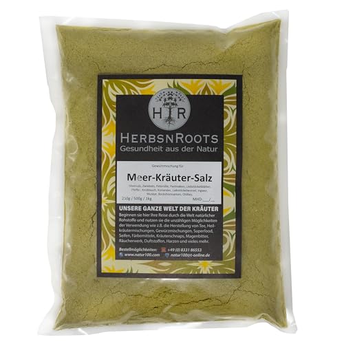 Kräutersalz Mischung "Helena" • 500g • Gewürzmischung • Mediterrane Küchenkräuter • Erste Wahl • HerbsnRoots von HERBSNROOTS