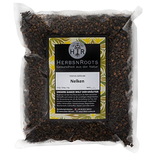 HerbsnRoots • Nelken ganz • Kräuter-Tee • Made in Germany • 500g von HERBSNROOTS