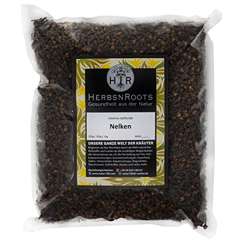 Nelken ganz 500g • geprüfte Qualität • intensiver Geschmack • HerbsnRoots von HERBSNROOTS