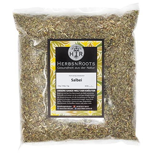 HerbsnRoots • Salbeiblätter • Kräuter-Tee • Made in Germany • 1000g von HERBSNROOTS