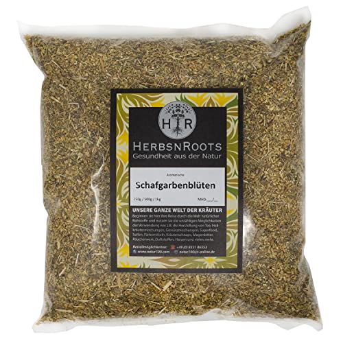 HerbsnRoots • Schafgarbenblüten • Kräuter-Tee • Made in Germany • 500g von HERBSNROOTS
