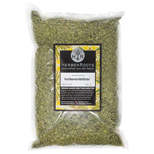 Verbenenblätter Eisenkraut 1000g • Nerven-Tee • geprüfte Qualität • hoher Wirkstoffanteil • ähnlich Schwedenkräuter • HerbsnRoots von HERBSNROOTS