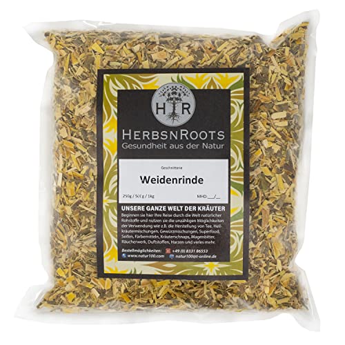 Weidenrinde 1000g • Rheuma • Kräutertee loose • naturbelassen & intensiv • HerbsnRoots von HERBSNROOTS