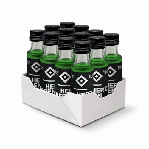 HERZRASEN HSV Edition Vodka - Premium Hamburger handgemachter Vodka für HSV Fans als Geschenk, Mild & Vollmundig 12x 0.02 l HERZRASEN HSV Edition Vodka - Premium Hamburger handgemachter Vodka für HSV Fans als Geschenk, Mild & Vollmundig 12x 0.02 l von HERZRASEN