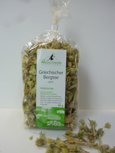 HEUSCHRECKE Bio Bergtee, griechischer (1 x 40 gr) von HEUSCHRECKE