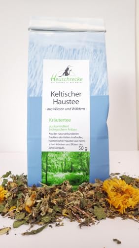 HEUSCHRECKE Bio Keltischer Haustee, Kräuterteemischung (1 x 50 gr) von Heuschrecke