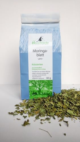 HEUSCHRECKE Bio Moringa- Blatt Tee (1 x 60 gr) von HEUSCHRECKE