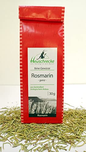 HEUSCHRECKE Bio Rosmarin, ganz (6 x 30 gr) von Heuschrecke