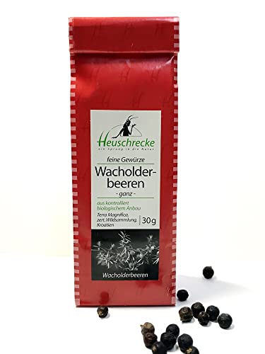 HEUSCHRECKE Bio Wacholderbeeren (1 x 30 gr) von Heuschrecke