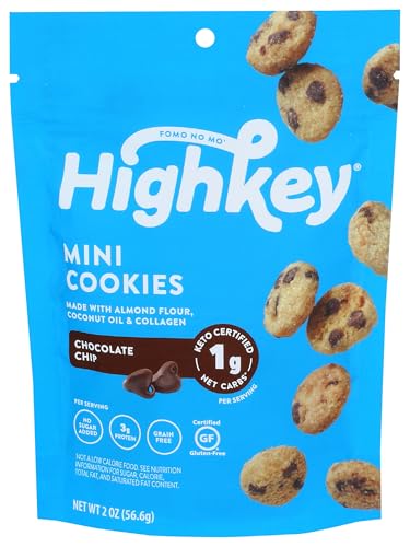 HighKey Schokoladen-Chip-Mini-Plätzchen, 57 ml von HIGHKEY