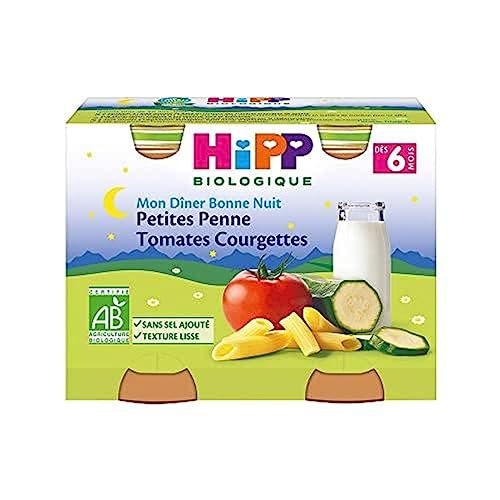 HiPP - Petit pot : Petites pennes-Tomates-Courgettes - dès 6 mois von HiPP