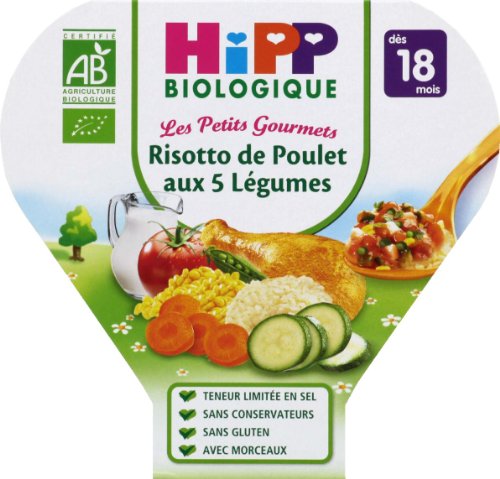 Hipp Risotto Légumes Petits Pois Poulet 260g von HiPP