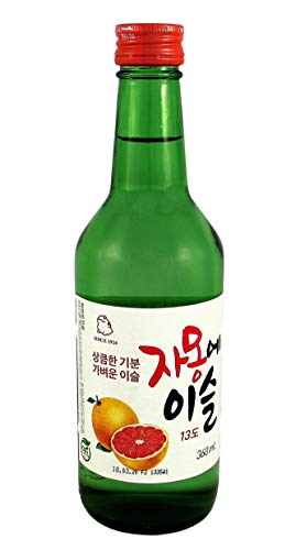 [ 360ml ] HITEJINRO Soju Jinro Grapefruit/Soju mit Grapefruitgeschmack Alc. 13% vol. von JINRO