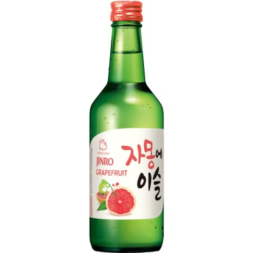 [ 360ml ] HITEJINRO Soju Jinro Grapefruit/Soju mit Grapefruitgeschmack Alc. 13% vol. von JINRO