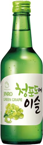 [ 360ml ] HITEJINRO Soju Jinro Green Grape/Soju mit Traubengeschmack Alc. 13% vol. von JINRO