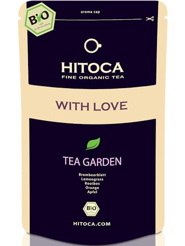 Brombeerblätter Tee BIO · Teemischung aus Brombeerblättern Bio-Apfel Zitronengras & Rooibos · Brombeerblättertee · HITOCA® WITH LOVE von HITOCA