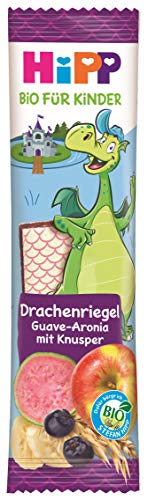 Hipp Kindernahrung Kinder Bio Knabberprodukte Drachenriegel, 18er Pack (18 x 30 g) von HJZWTS