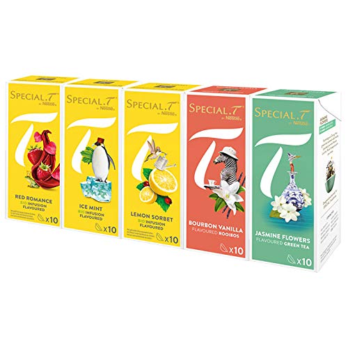 Original Special T - 50 Kapseln /Set 6 / 5 Sorten für Nestlé Tee Maschinen von Special.T