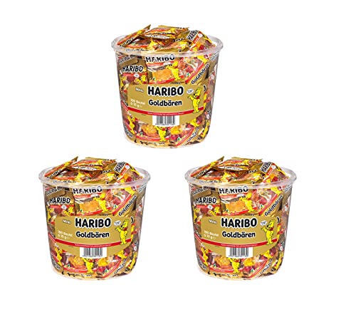 Diverse Auswahl an Süßigkeiten + 1 HL-Kauf Notizblock GRATIS (Goldbären Minibeutel 3 Dosen + 1 HL Kauf Block) von HLKauf