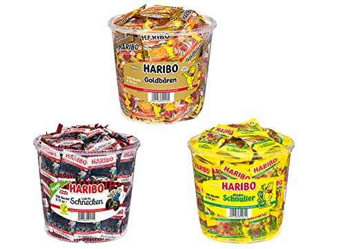 Diverse Auswahl an Süßigkeiten + 1 HL-Kauf Notizblock GRATIS (Haribo Minibeutel Mix 6 + 1 HL Kauf Block) von HLKauf