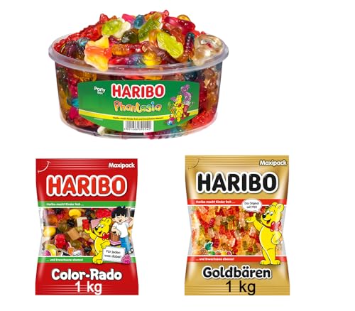 Diverse Auswahl von Süßigkeiten + 1 HL-Kauf Notizblock GRATIS (Goldbären, Colorado, Phantasia + 1 HL Kauf Block) von HLKauf