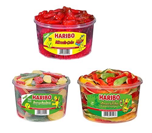 Diverse Auswahl von Süßigkeiten + 1 HL-Kauf Notizblock GRATIS (Gurken, KirschCola, Anaconda + 1 HL Kauf Block) von HLKauf