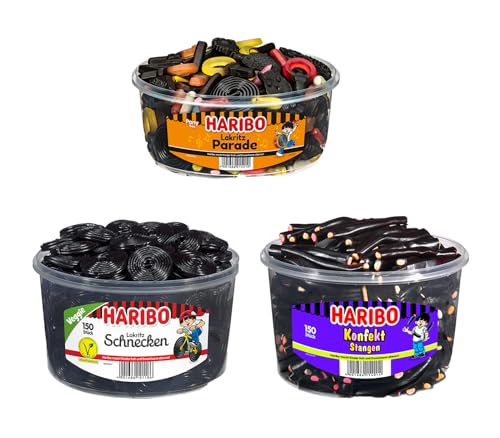 Diverse Auswahl von Süßigkeiten + 1 HL-Kauf Notizblock GRATIS (Lakritz Schnecken, Parade, Konfekt + 1 HLKaufBlock) von HLKauf