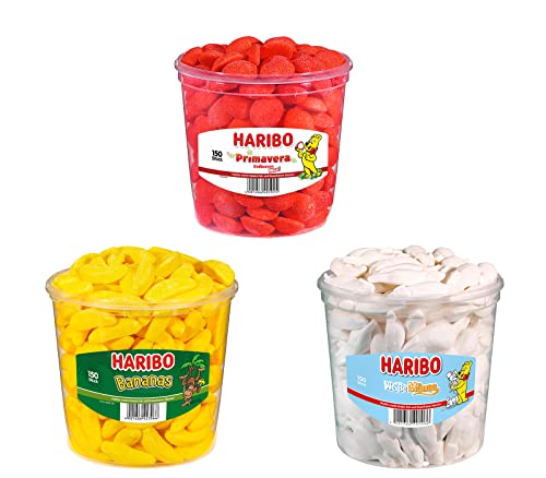 Diverse Auswahl von Süßigkeiten + 1 HL-Kauf Notizblock GRATIS (Primavera, weiße Mäuse & Bananas + 1 HL Kauf Block) von HLKauf
