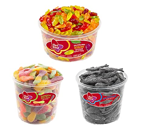 Diverse Auswahl von Süßigkeiten + 1 HL-Kauf Notizblock GRATIS (Zungen, Salzheringe, Schuhe + 1HL Kauf Block) von HLKauf