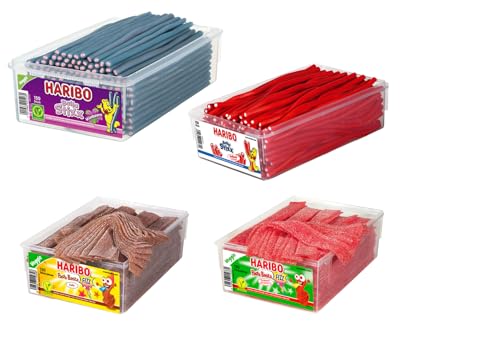 Balla Stixx Pasta 2er 3er 4er Diverse Sets Mischpaket Grosspackung Büro Box (B.Himbeere&Erdb/P.Cola&Erdb & 1HLKauf-Block) von HLKauf