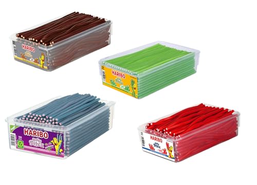 Balla Stixx Pasta 2er 3er 4er Diverse Sets Mischpaket Grosspackung Büro Box (Balla Cola/Apfel/Erdb/Himbeere & 1HLKauf-Block) von HLKauf