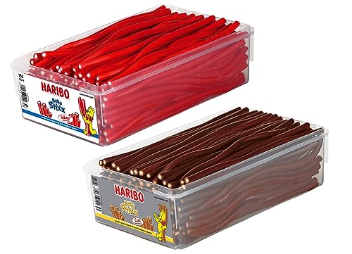 Balla Stixx Pasta 2er 3er 4er Diverse Sets Mischpaket Grosspackung Büro Box (Balla Erdbeere/Cola & 1 HLKauf-Block) von HLKauf