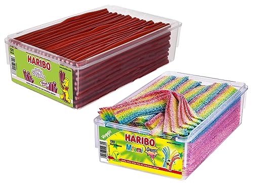 Balla Stixx Pasta 2er 3er 4er Diverse Sets Mischpaket Grosspackung Büro Box (Balla Kirsch/PastaMiami & 1 HLKauf-Block) von HLKauf
