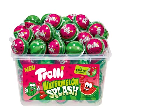 Trolli Dosen Diverse Sets 1er 2er 3er 4er Set Büro Party Mischpaket Grosspackung 1x Watermelon & 1xHLKauf-Block von HLKauf