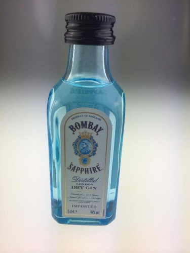 Bombay Sapphire 0,05 l 5cl *MINIATUR* von HLVS