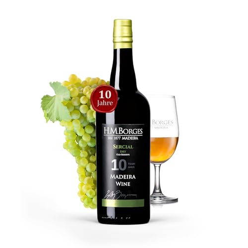 HM Borges, Madeira Wein, 10 Years, dry, sercial, 0,75l HM Borges, Madeira Wein, 10 Years, dry, sercial, 0,75l von HM Borges since 1877