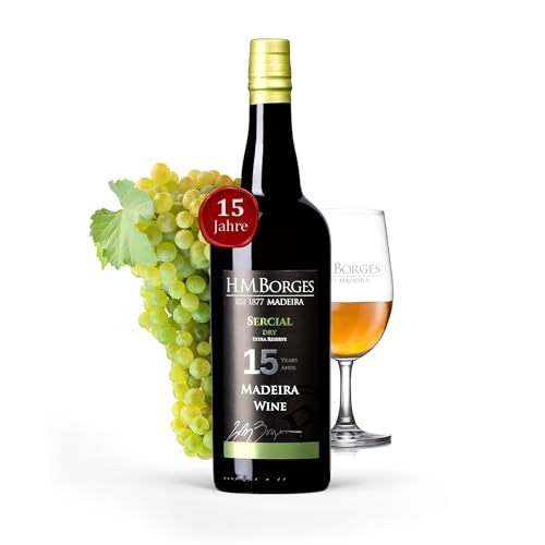 HM Borges, Madeira Wein, 15 Years, dry, sercial, 0,75l HM Borges, Madeira Wein, 15 Years, dry, sercial, 0,75l von HM Borges since 1877